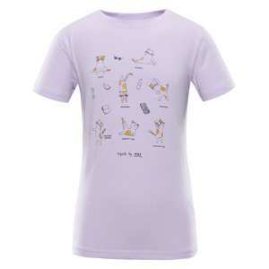 Dětské triko nax NAX POLEFO pastel lilac
