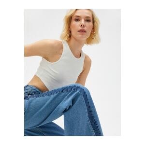 Koton Color Blocked Jeans Extra Wide Leg - Bianca Jean