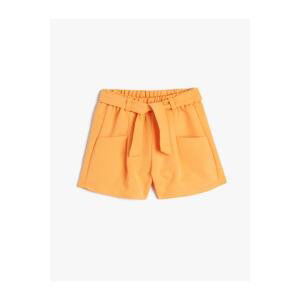 Koton Shorts - Orange - Normal Waist