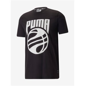 Černé pánské tričko Puma Posterize - Pánské