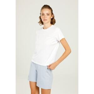 Lumberjack CT704 Stella T-shirt 2fx White Women's Short Sleeve T-shirt