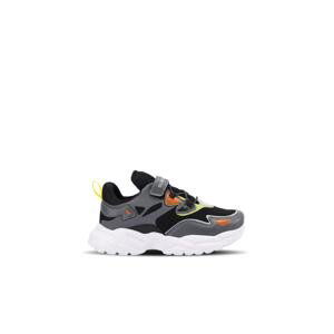 Slazenger Kajal I Sneaker Boys Shoes Dark Grey / Black