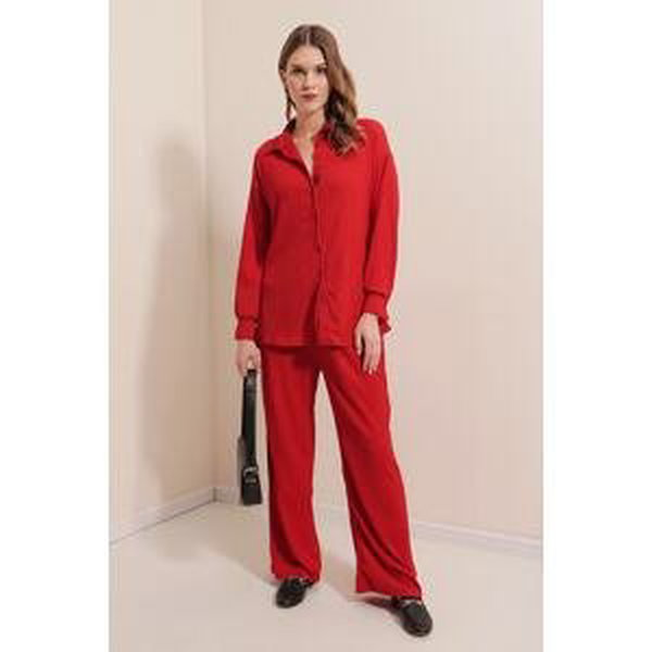 Bigdart 5858 Knitted Double Suite - Red