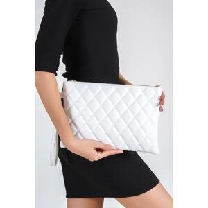 Capone Outfitters Capone White Paris Quilted White Women's Bag