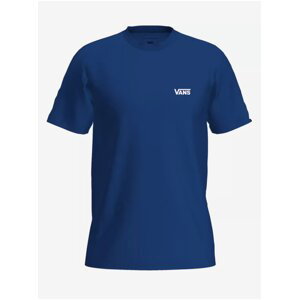 Tmavě modré klučičí tričko VANS BY LEFT CHEST TEE BOYS - Kluci