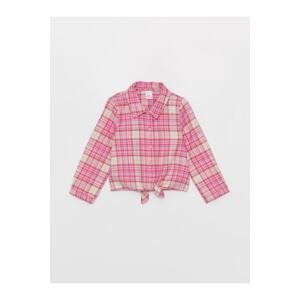 LC Waikiki Long Sleeve Checked Patterned Shirt for Baby Girl