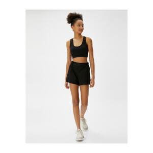 Koton Sports Bra with Phone Pocket Detail