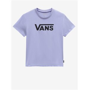 Světle fialové holčičí tričko VANS Flying Crew Girls - Holky