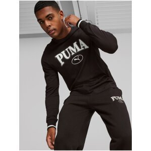 Černé pánské tričko s dlouhým rukávem Puma Squad - Pánské