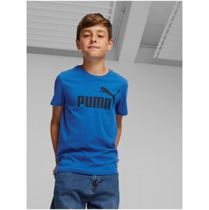 Modré klučičí tričko Puma ESS - Kluci