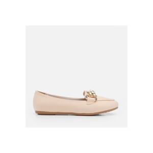 Yaya by Hotiç Beige Women's Loafers