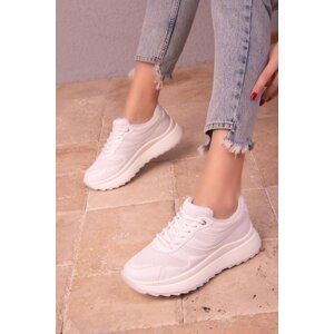 Soho Women's White Sneakers 17835