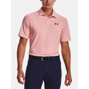 Under Armour Tričko UA T2G Polo-PNK - Pánské