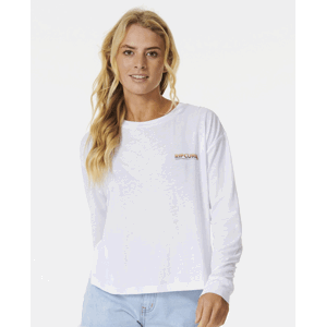 Tričko Rip Curl SUNRISE SESSION LONGSLEEVE White