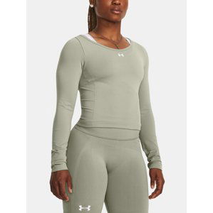 Under Armour Tričko UA Train Seamless LS-GRN - Dámské