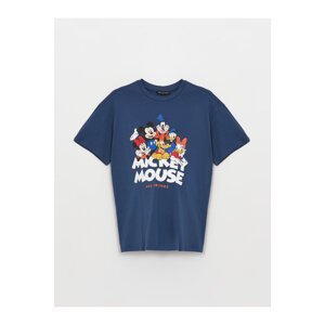 LC Waikiki Crew Neck Disney Printed Short Sleeve Maternity T-Shirt