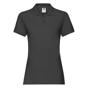 Black Polo Fruit of the Loom