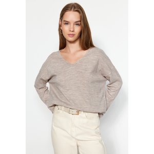 Trendyol Mink Super Wide fit Basic Knitwear Sweater