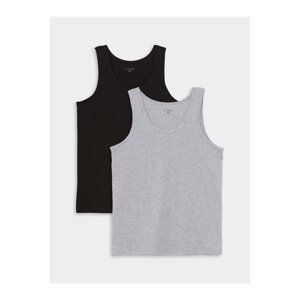 LC Waikiki U-Neck, Combed Cotton Men's Athlete 2-Pack