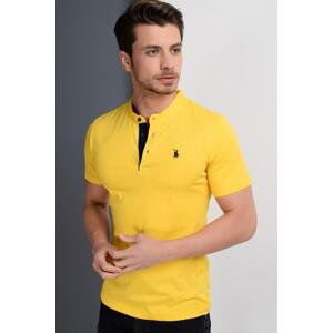 T8560 DEWBERRY T-SHIRT-LIGHT YELLOW