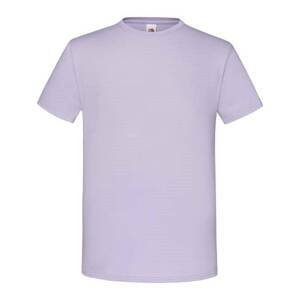 Lavender Men's Combed Cotton T-shirt Iconic Sleeve Fruit of the Loom