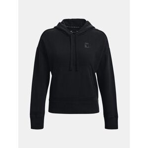 Under Armour Mikina UA Prjct Rock Fleece Hoodie-BLK - Dámské