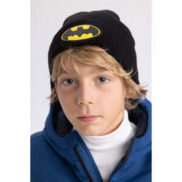DEFACTO Boy Batman Label Acrylic Knitwear Beret