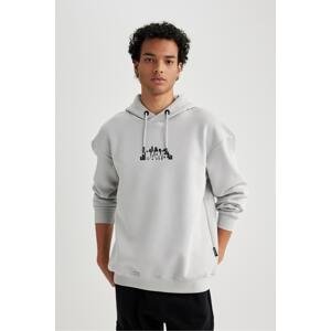 DEFACTO Boxy Fit Licensed by Marvel Long Sleeve Sweatshirt
