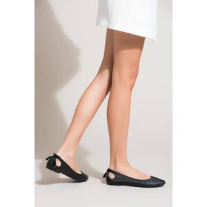 Fox Shoes Black Women's Flats