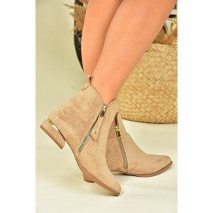 Fox Shoes Ten Women's Suede Low Heeled Boots