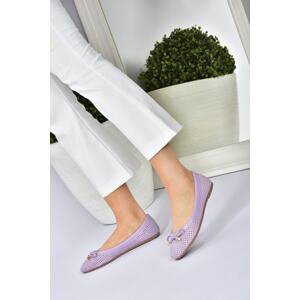 Fox Shoes Lilac Women's Daily Flat Flats