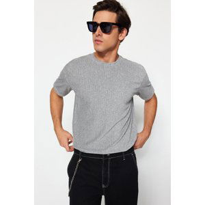 Trendyol Men's Gray Regular Fit T-shirt.