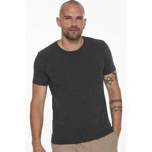 T8569 DEWBERRY BICYCLE COLLAR MEN'S T-SHIRT-LIGHT ANTHRACITE