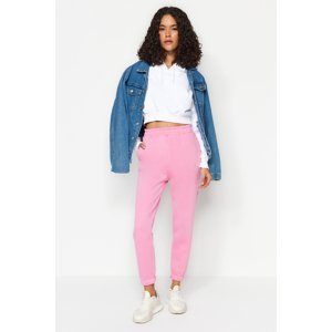 Trendyol Pink Basic Jogger Thick Knitted Sweatpants