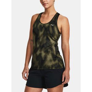 Under Armour Tílko Armour Racer Tank Print-GRN - Dámské