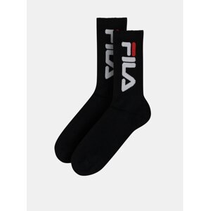 Sada dvou párů pánských černých ponožek FILA - Pánské