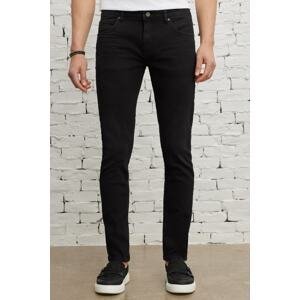 AC&Co / Altınyıldız Classics Men's Anthracite Extra Slim Fit Slim Fit Riss Cotton Flexible Denim Jean Jeans