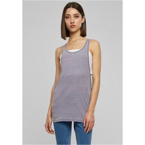 Dámský volný Burnout Tank denimblue