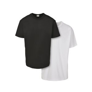 Organické základní tričko 2-balení černá+bílá