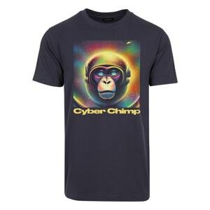 Cyber Chimp Tee námořnictvo