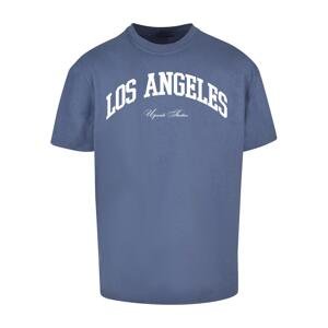 L.A. College Oversize tričko vintagemodré