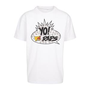 MTV Yo! Oversize tričko bílé