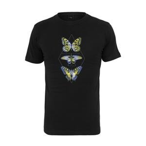 Černé tričko Butterfly Night