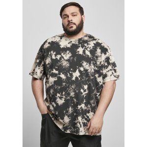 Oversized Bleached Tee černé