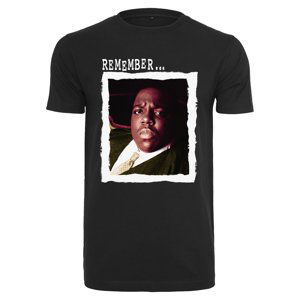 Notoricky známé tričko Big Remember černé