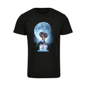 E.T. Obličejové tričko černé