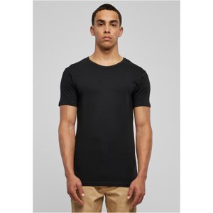 Vypasované strečové tričko černé barvy