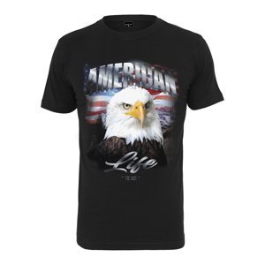 Černé tričko American Life Eagle