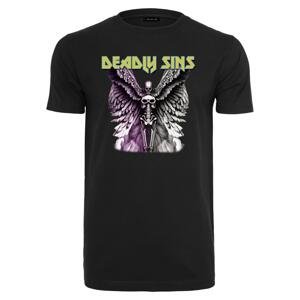 Černé tričko Deadly Sins