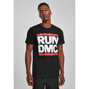 Run DMC Logo Tee černé